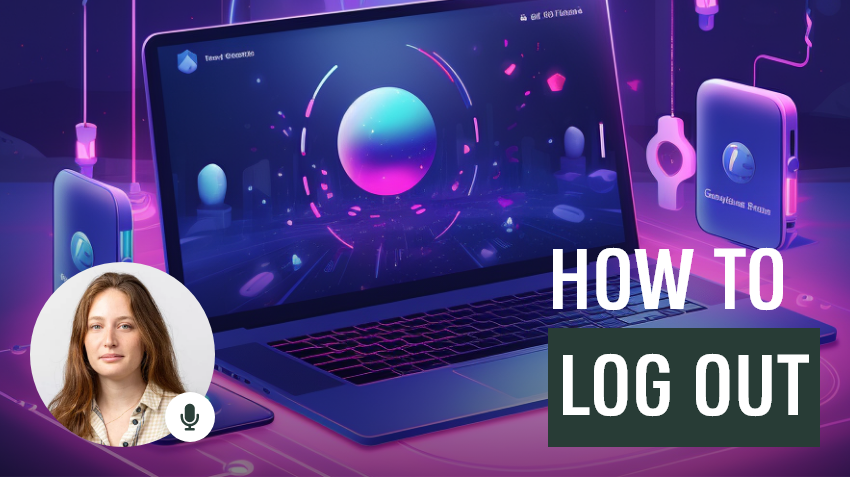 כיצד מתנתקים מהמערכת?