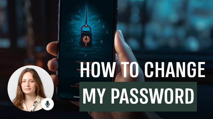 כיצד מחליפים סיסמא?