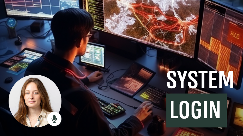 מה יש לוודא בעת התחברות למערכת?