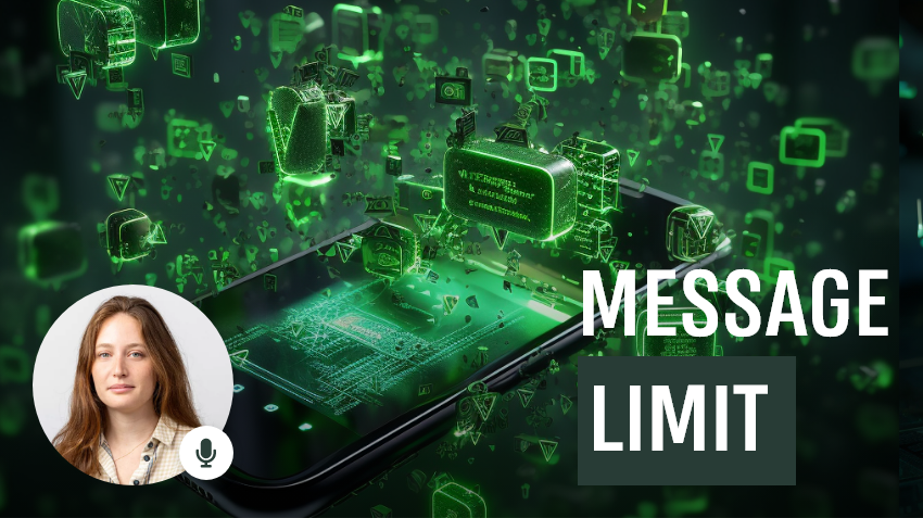 האם יש הגבלת תווים להודעה?