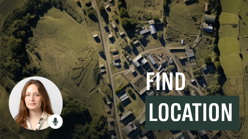 כיצד מחפשים מקום מדויק על המפה?