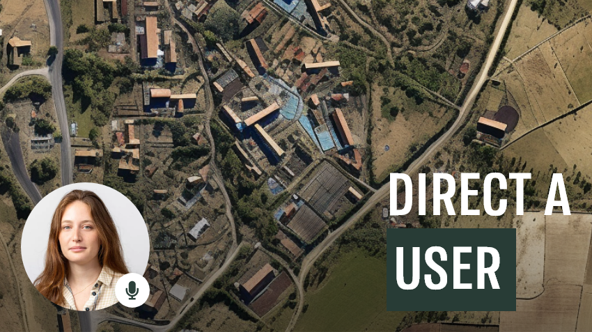 איך ניתן להכווין משתמשים לנקודה רצויה?